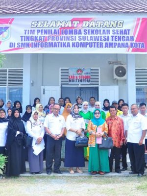 Juara I Lomba Sekolah Sehat SMK Tingkat Kabupaten Tojo Una Una 2018